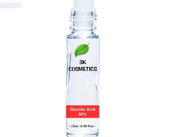Roll-On Glycolic Acid Skin Peel AHA - Rollerball - % Ihrer Wahl