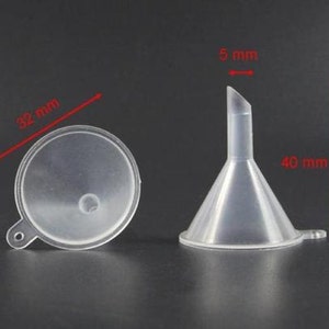 Small Mini Funnel Diffuser Atomizers Bottles Perfume Filling Oil Ink Craft image 2