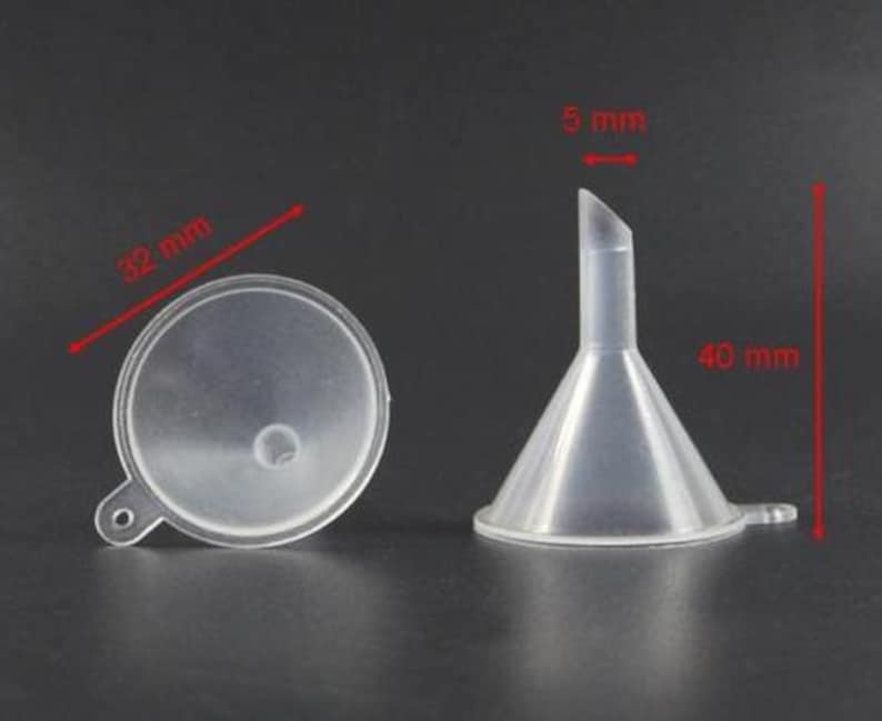 Small Mini Funnel Diffuser Atomizers Bottles Perfume Filling Oil Ink Craft image 2