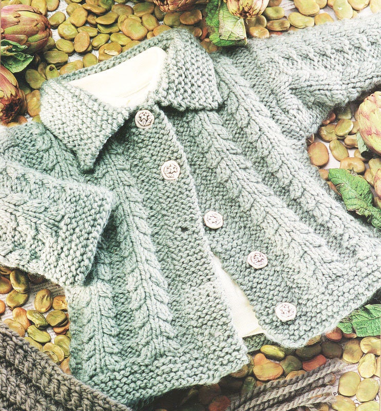 PDF Melanie Childrens Jumper Knitting Pattern Vintage Childrens Jumper 2 10 Years Old Chunky Jumper Chunky Sweater PDF Instant Download Etsy