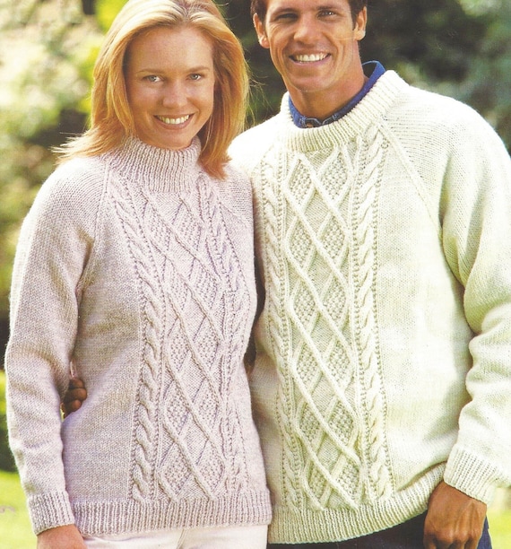 Aran jumper hotsell knitting patterns free