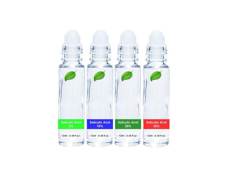 Roll-On Mandelic Acid / Salicylic Acid Combination Skin Peel rollerball your choice of % image 1