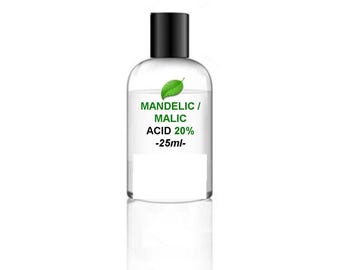 25ml 20% Mandelic Malic Acid AHA Skin Peel – 25ml