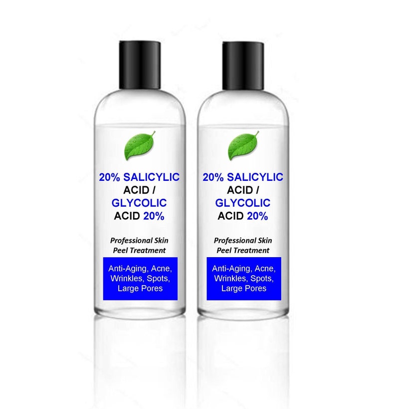 200ml Salicylic Acid/Glycolic Acid Combination Skin Peel your choice of strength% 200ml bumper pack image 5
