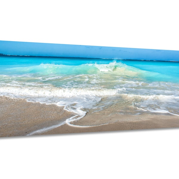 Coastal Harmony Teal Seascape Wall Art by Dunelm