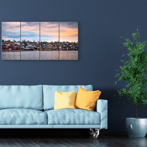 Lunenburg print Nova Scotia wall art. Maritimes South Shore photography. Choose print, matted or framed, or on canvas. image 9