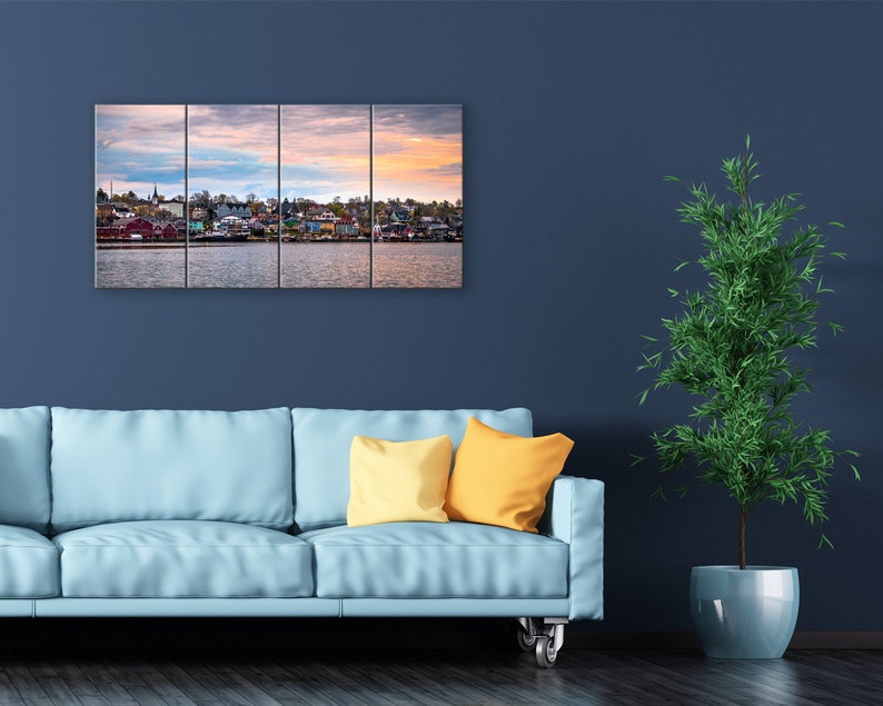 Lunenburg print Nova Scotia wall art. Maritimes South Shore photography. Choose print, matted or framed, or on canvas. image 9