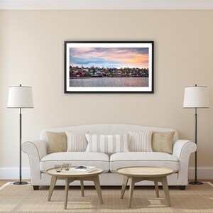 Lunenburg print Nova Scotia wall art. Maritimes South Shore photography. Choose print, matted or framed, or on canvas. image 5