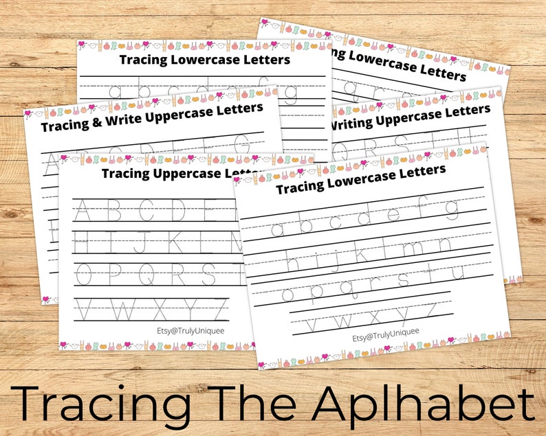 Tracing Alphabet Worksheets Letters Pdf Printables for Toddlers Pages a