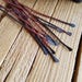 Hammered headpins, copper, copper jewelry nail, stem, rustic component, handmade component, handcrafted, primer- Lot of 10 