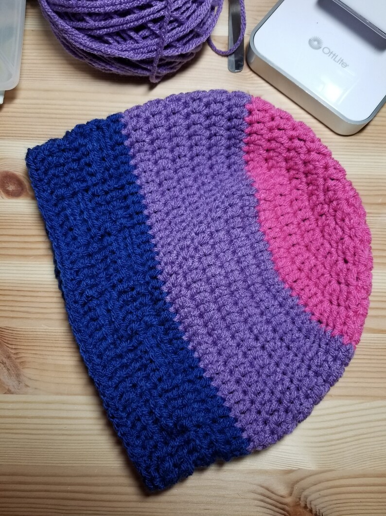Ready to Ship Crochet Pride Beanie