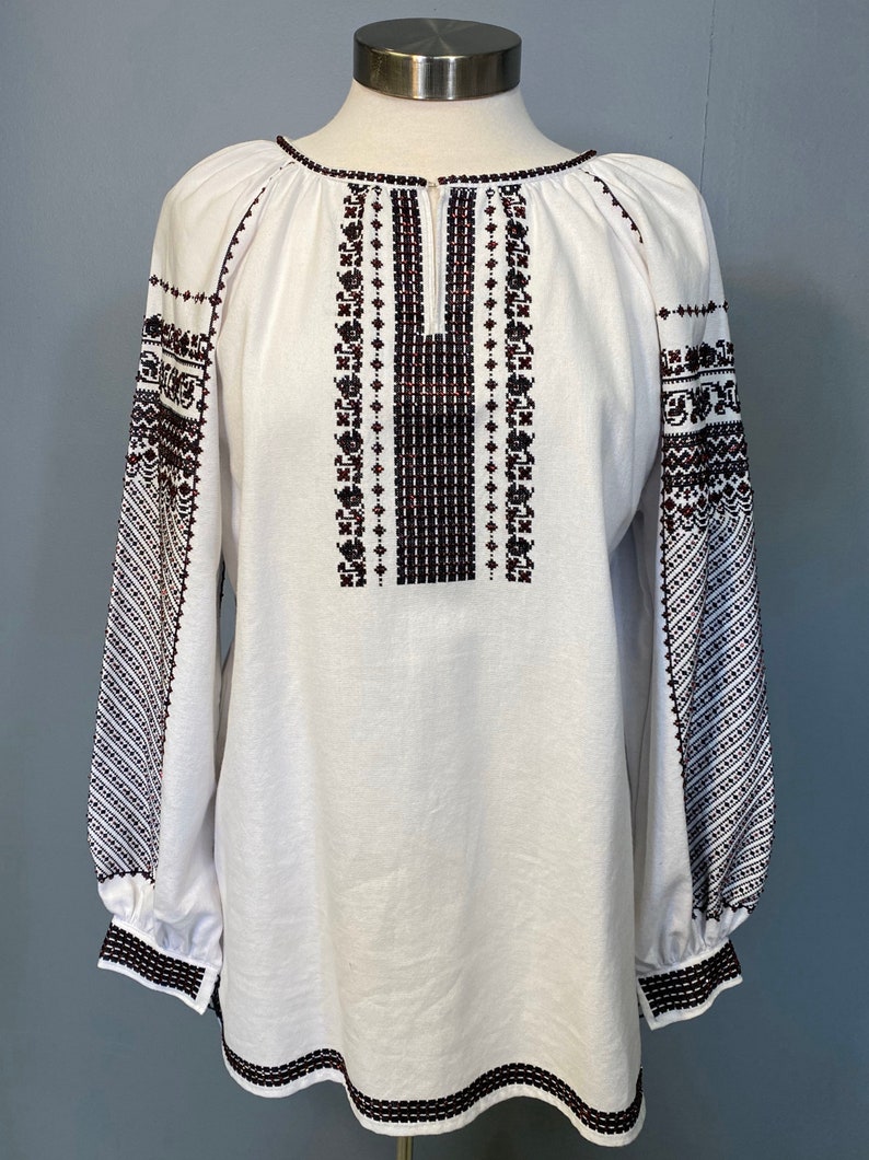 Embroidered Blouse/beaded Vyshyvanka/ukrainian Etsy