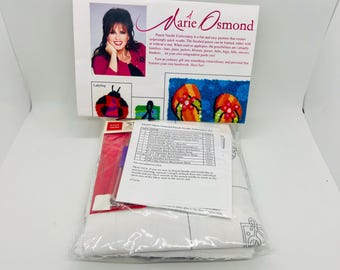 Marie Osmond Vintage Punch Needle Embroidery Kit #73236 – Unused Craft Project