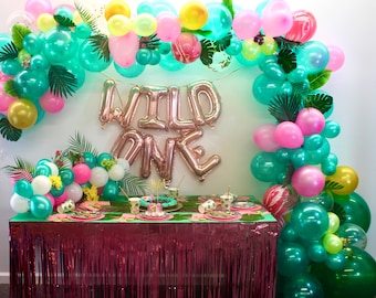 Wild One Jungle Party Box \\ Wild One Birthday Party Box \\ Wild One Birthday \\ 1st Birthday Party Box \\ First Birthday Party Box