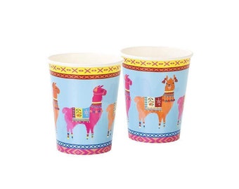 Llama Cups \\ Llama Birthday \\ Llama Party