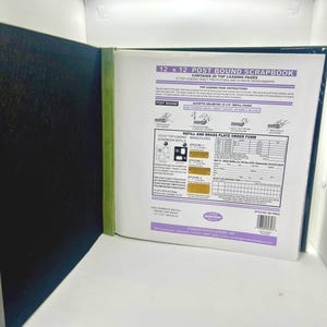 Pioneer 12x12 Post Bound Scrapbook Album Sage Green New Sealed Acid Free Memory Book