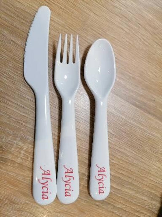 Couvert Enfant/Bébé en Polyester A Personnalisé