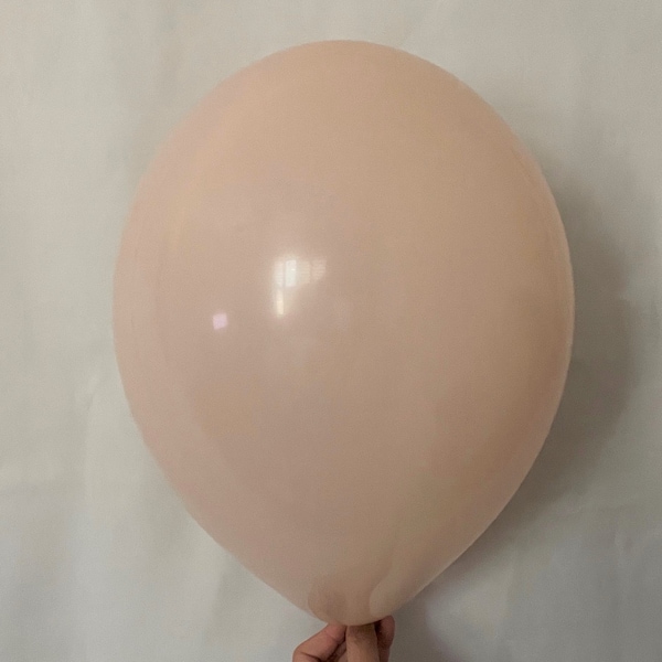 Cameo Blush Pink Color 5", 11" ,17", 24" Balloons, Blush Pink  Latex, Blush 11" latex balloons, Round Balloons Balloon, Wedding Balloons