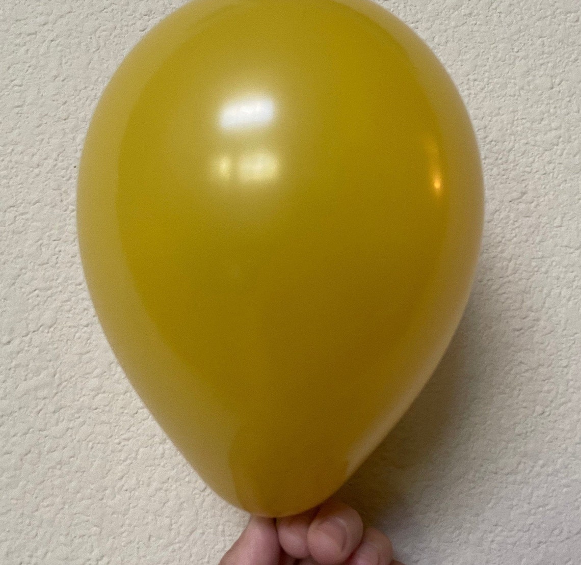 Mustard yellow 5 11 latex balloons fall color balloon USA Etsy