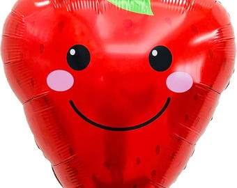 Erdbeeren, 22 ""Erdbeerballons, Früchte, Eine Beere, Twotti Frutti."