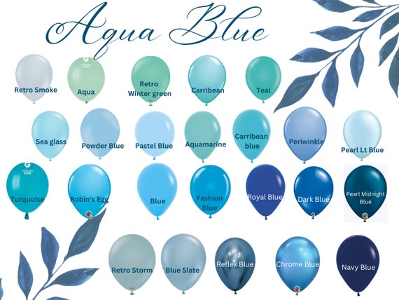 My Little Day mix balloons - aqua My Little Day mix balloons - aqua