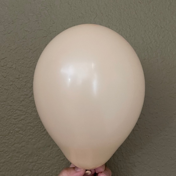 Blush 11 Inch Latex 5 Inch Balloon Qualatex Blush Bridal Etsy