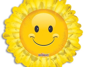 Lachende zon Jumbo-folieballon 28"
