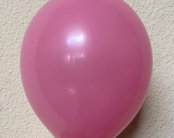 Rose Qualatex 11" Latex Balloons, 5" Rose Pink latex balloons, Rose balloons, 11" Latex balloons