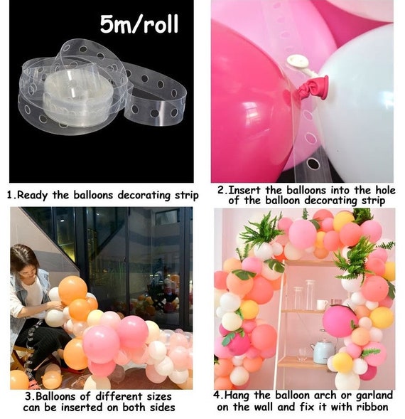 Balloon Decoration Strip Balloon Tape Balloon Garland Tape Balloon Garland Strip Balloon Arch Tape Balloon Arch Decorating Strip