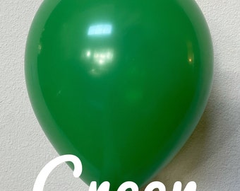 Vert, Crystal Sheer Green, Safari animal green, Christmas Green, 11 » Latex Balloons, Noël, Green, Safari Party, Baby shower, Anniversaire