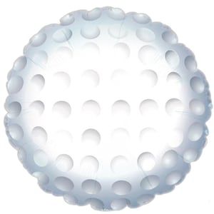 18&quot; Golf ball Foil Balloon, Golf Party Decoration,Golf ball Baby Shower Balloon, Golf ball Birthday Party Balloon