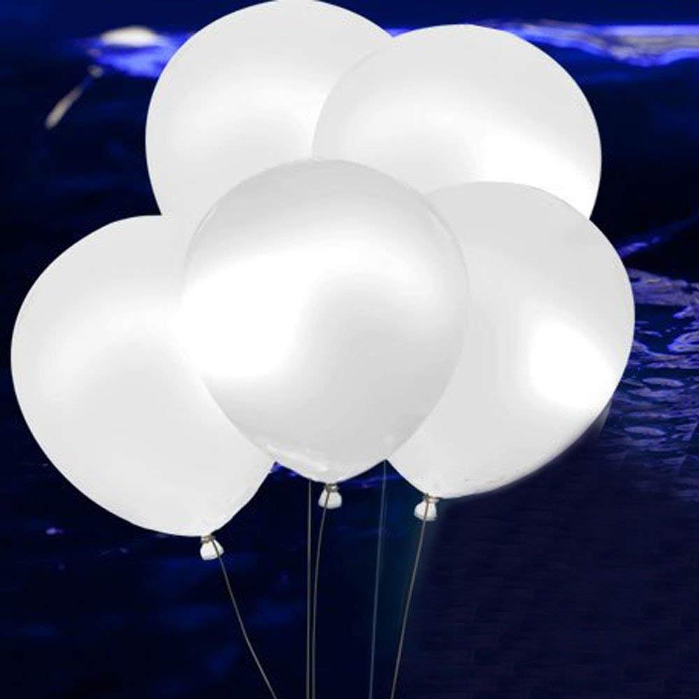 Ballons lumineux LED, Ballons blancs qui s'allument, Ballons LED blancs,  Ballons lumineux, Décorations de mariage, Lumière d'anniversaire,  Veilleuses -  France