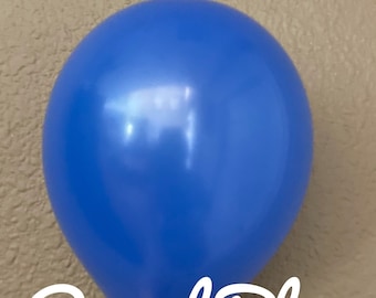 Globo de látex azul real, azul oscuro de 11", globos azules, despedida de soltera, baby shower, cumpleaños, boda, fiesta, guirnalda de globos azules, niño