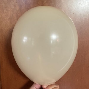 Light Blush 5&quot;, 11&quot;, 17&quot;, 24 Inch Giant Big Round Balloons, Blush Latex, Light Pfirsich, Creme, 24&quot; Latex Ballons, Runde Luftballons Ballon