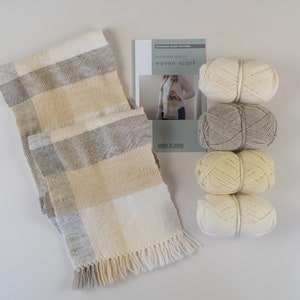 Rigid Heddle “Neutral Woven” Scarf Kit