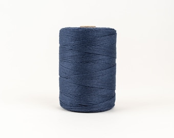 Navy Cotton Warp Thread for Weaving