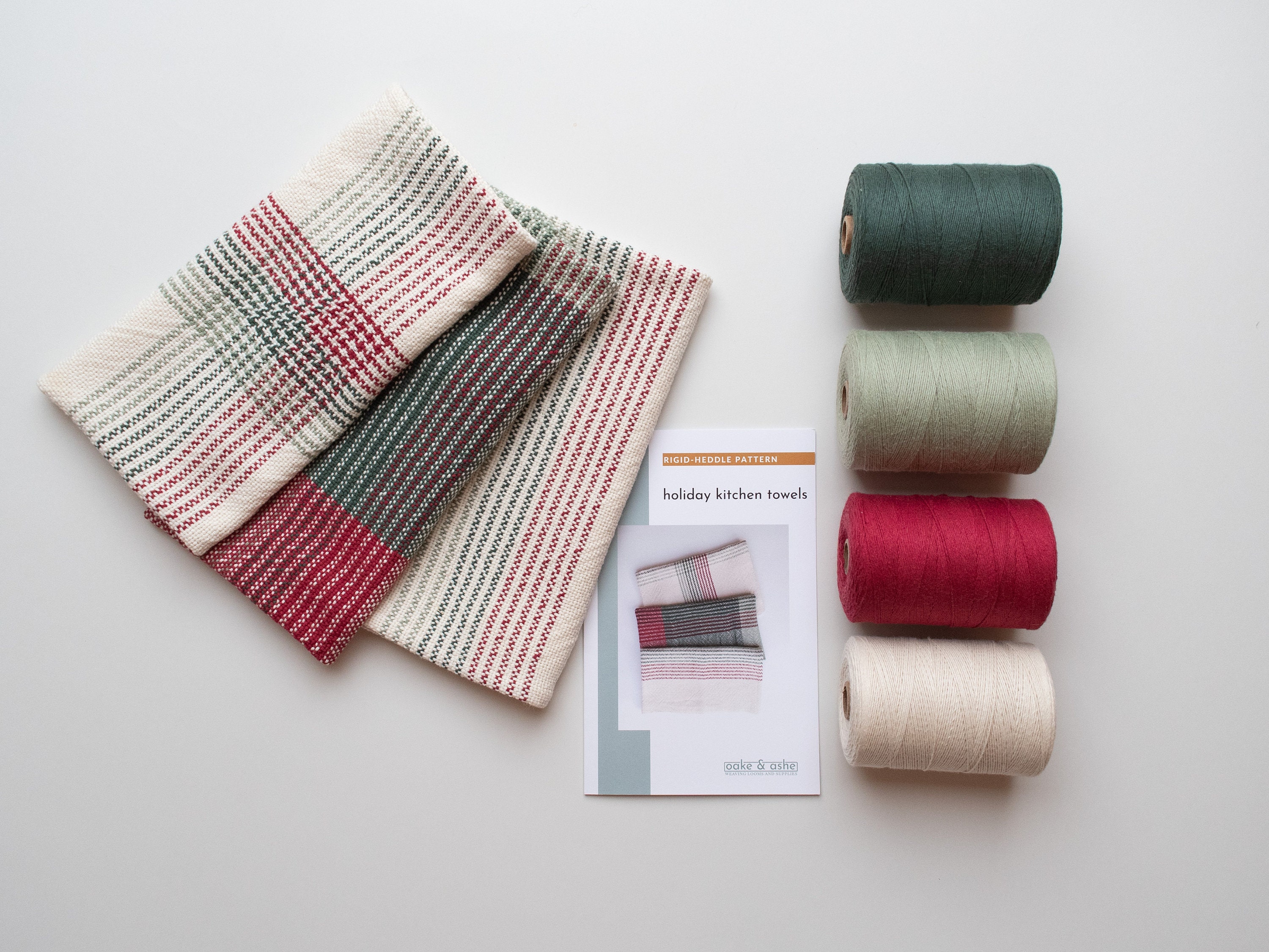 Rigid Heddle Kit, Weave your own kitchen towels