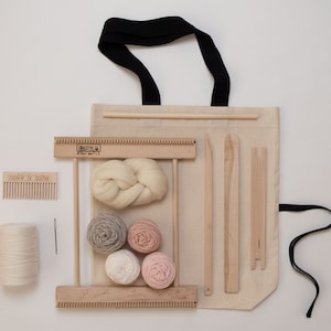 10&quot; Frame Loom Weaving Kit Blush