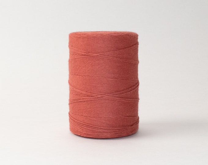 Terracotta Cotton Warp Thread for Weaving