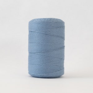 Colonial Blue Cotton Warp Thread for Weaving