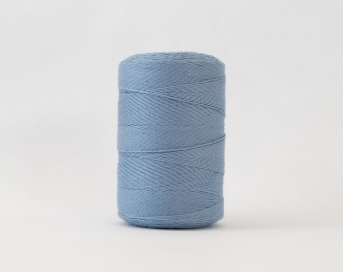 Colonial Blue Cotton Warp Thread for Weaving
