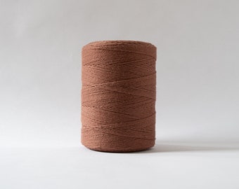 Cinnamon Cotton Warp Thread for Weaving