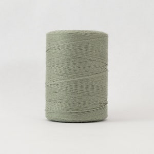 Sage Cotton Warp Thread for Weaving