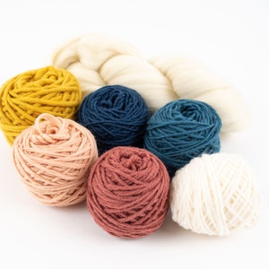 Beatnik - Tapestry Weaving Yarn and Fiber Pack
