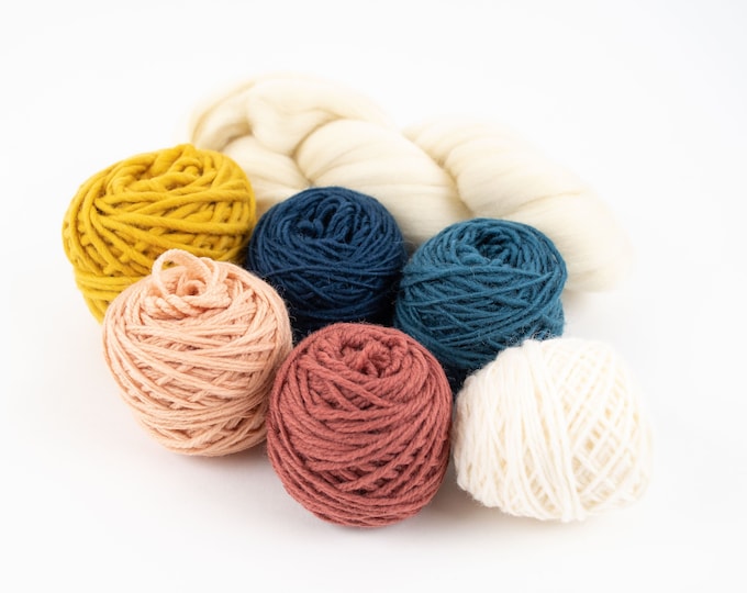 Beatnik - Tapestry Weaving Yarn and Fiber Pack