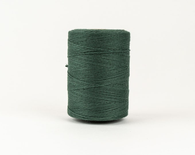 Loden Green Cotton Warp Thread for Weaving