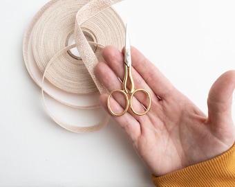 Gold Plated Handle Embroidery Scissors