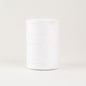 White Cotton Warp Thread for Weaving