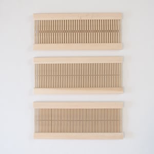 10 inch Heddle in 8, 10, or 12 Dent / For 10 inch Rigid Heddle Weaving Loom