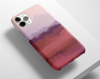 Pink Landscape  Case For iPhone 15, 14 Pro, 13 Pro, 12, 11, Phone Case for Samsung S23, S22, S21, Cell Phone Case for Pixel 7, 6, 5